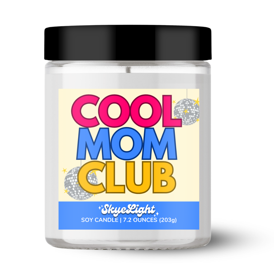 Cool Mom Candle  Mothers day gift 2023 + Gift for Mom Retro