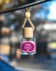 Pink Coast Car Freshener