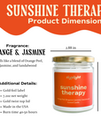 Sunshine Therapy Candle - Orange Peel, Bergamot | 7.2oz